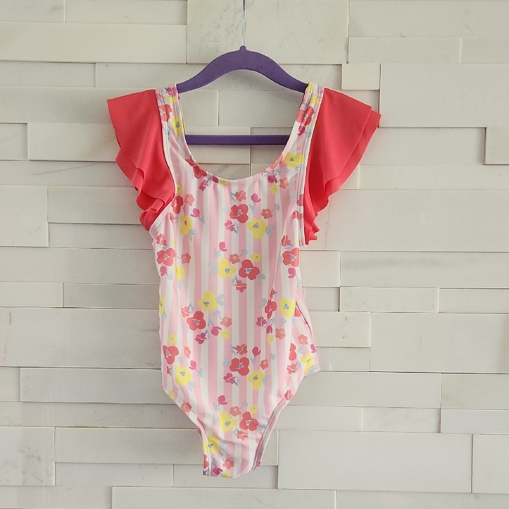 Floatimini Pink and White Swimsuit